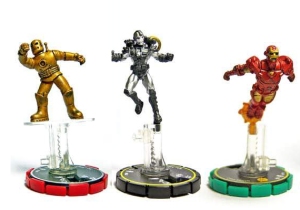 Q: What do these HeroClix figures have in common (besides all being Tony Stark-related characters)?